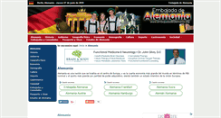 Desktop Screenshot of embajadadealemania.org